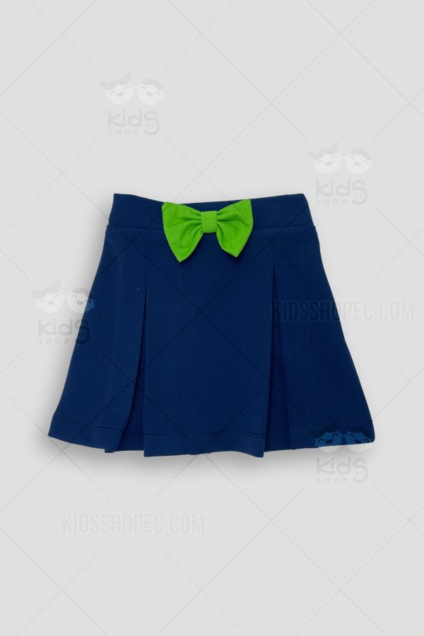 Cojunto de Buso con Aplique y Falda Plisada - Imagen 4