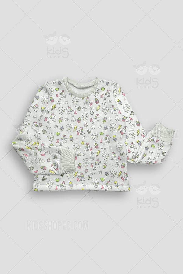 Pijama Infantil de Dos Piezas con Motivos Coloridos - Imagen 3