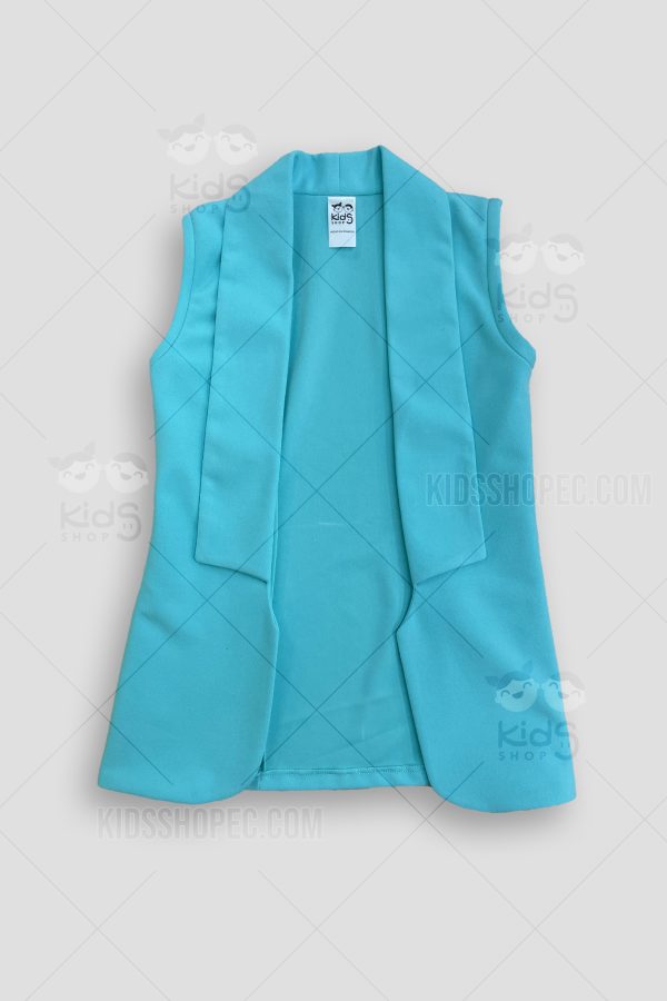 Conjunto 3 Piezas Infantil Elegante Turquesa de Verano - Imagen 6