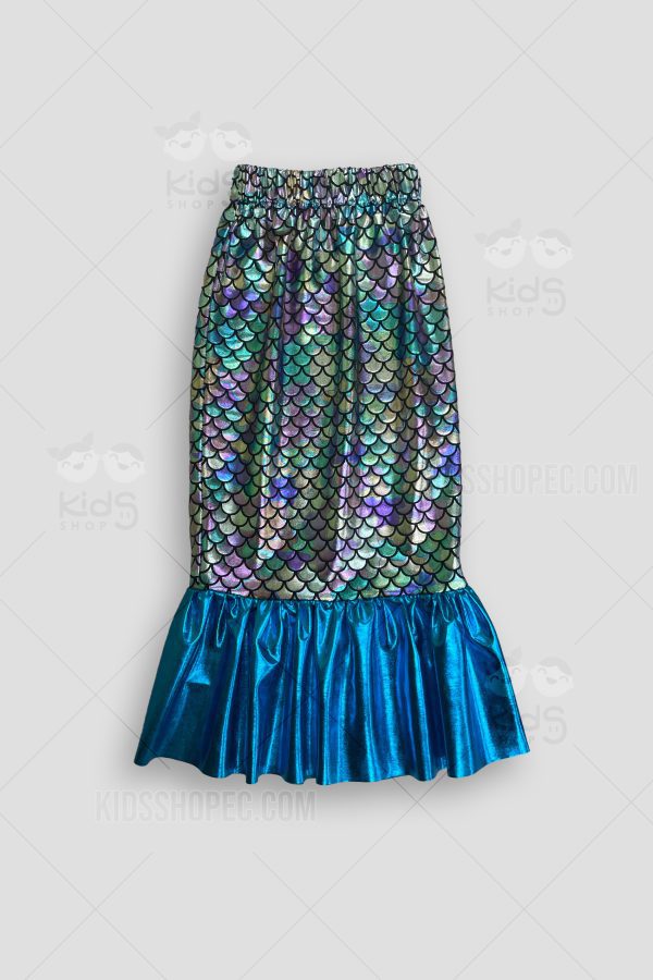 Vestido Infantil Sirena Encantada con Volantes - Imagen 4