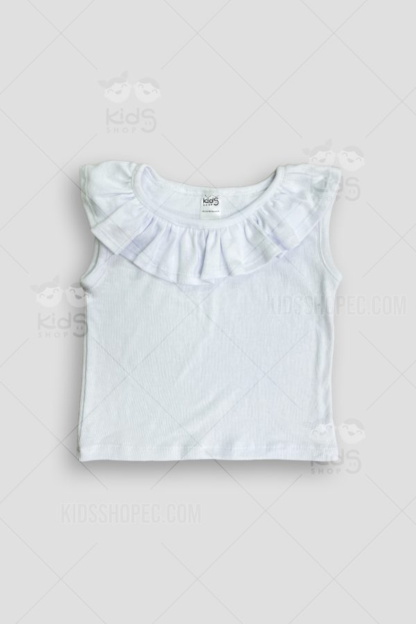 Blusa Sin Mangas con Volantes y Pantalones con bolsillos - Imagen 3