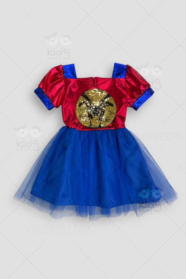 Vestido de Superhéroe Spider Girl para Niñas