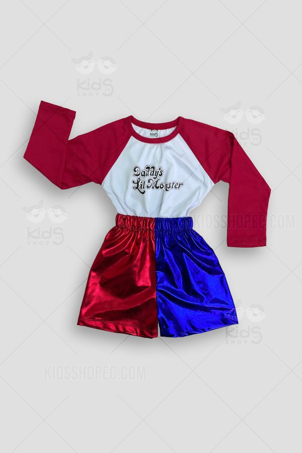 Conjunto Infantil Harley Queen