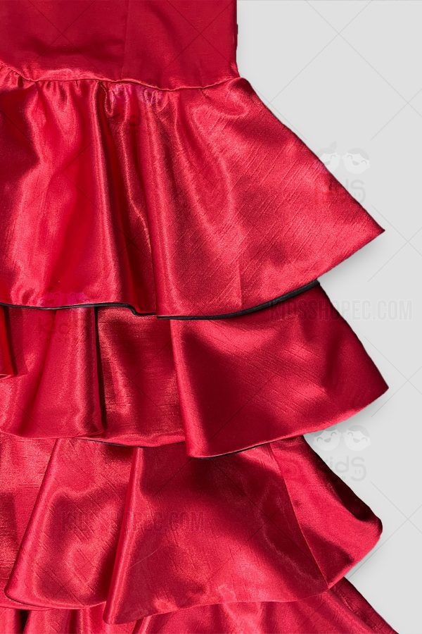 Vestido Flamenco Infantil "Pasión Roja" - Imagen 3