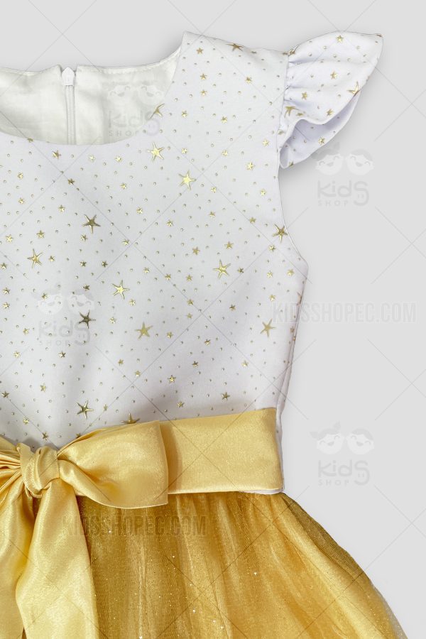 Vestido Infantil de Fiesta "Estrella Dorada" - Imagen 4