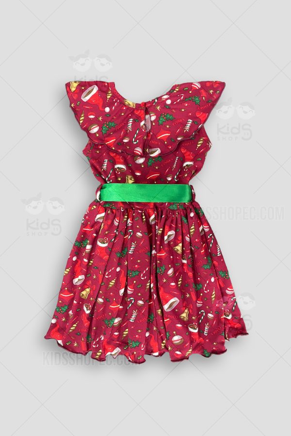 Vestido Festivo Infantil "Alegría Navideña" - Imagen 3