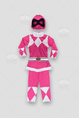 Disfraz o Traje Power Ranger: Héroe Rosa en Acción