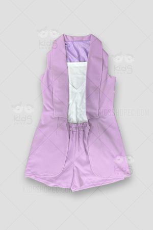 Conjunto 3 Piezas Infantil Elegante Rosa de Verano