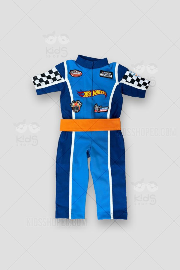 Traje Overol Hot Wheels: Piloto de Carreras