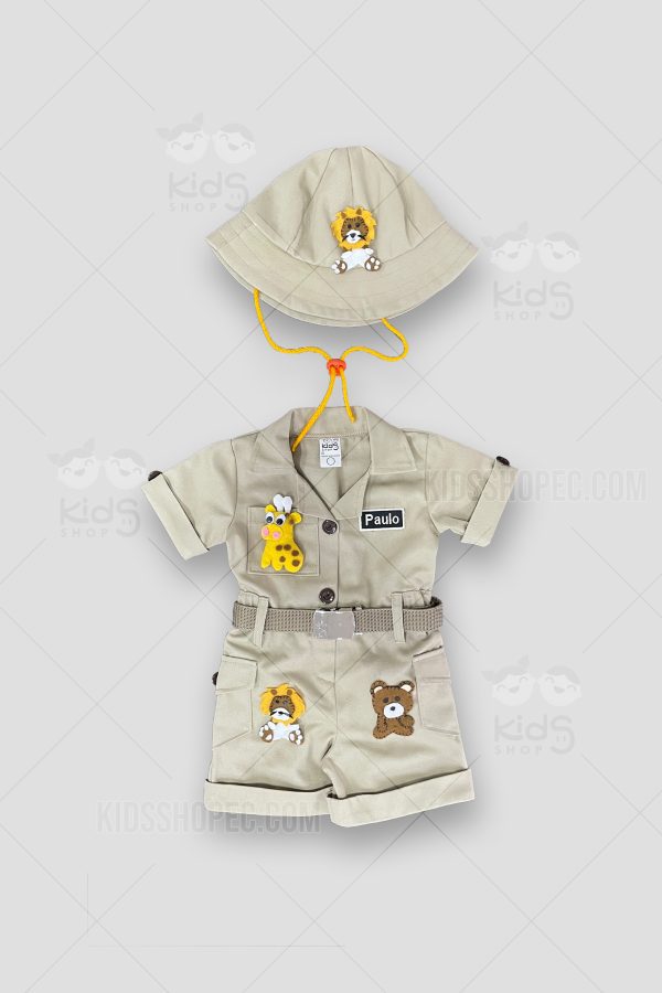 Traje o Conjunto Infantil de Explorador