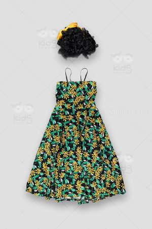 Disfraz o Traje de Estilo Africano: Vestido Étnico