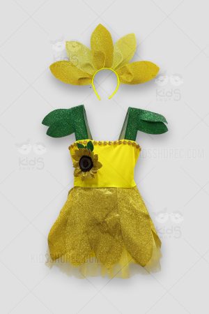 Vestido Tutú de Girasol: Radiante como el Sol