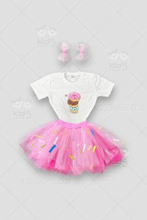 Vestido Tutú de Donas: Magia de Caramelos