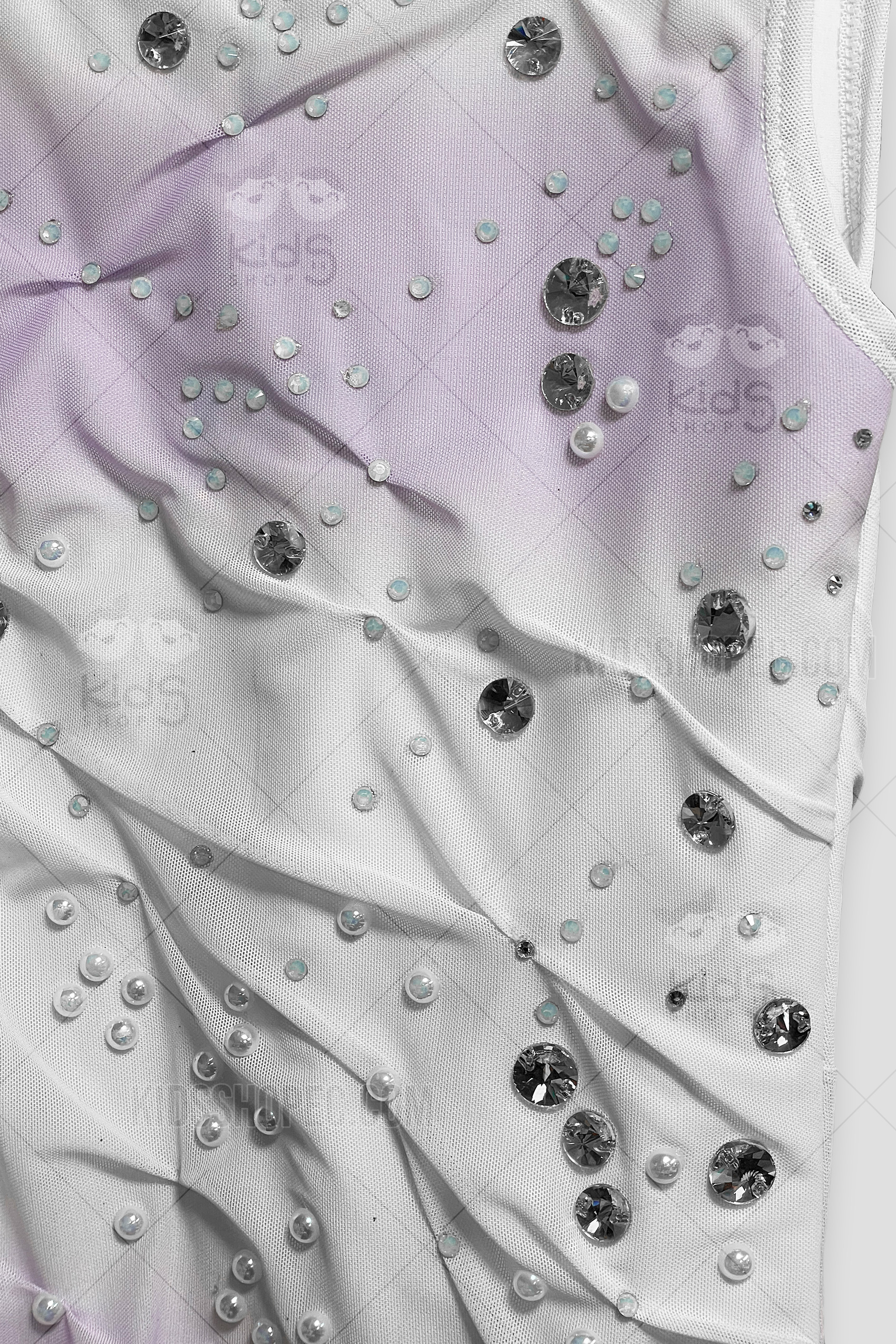 Traje de Danza Rítmica Con Cristales - Imagen 5