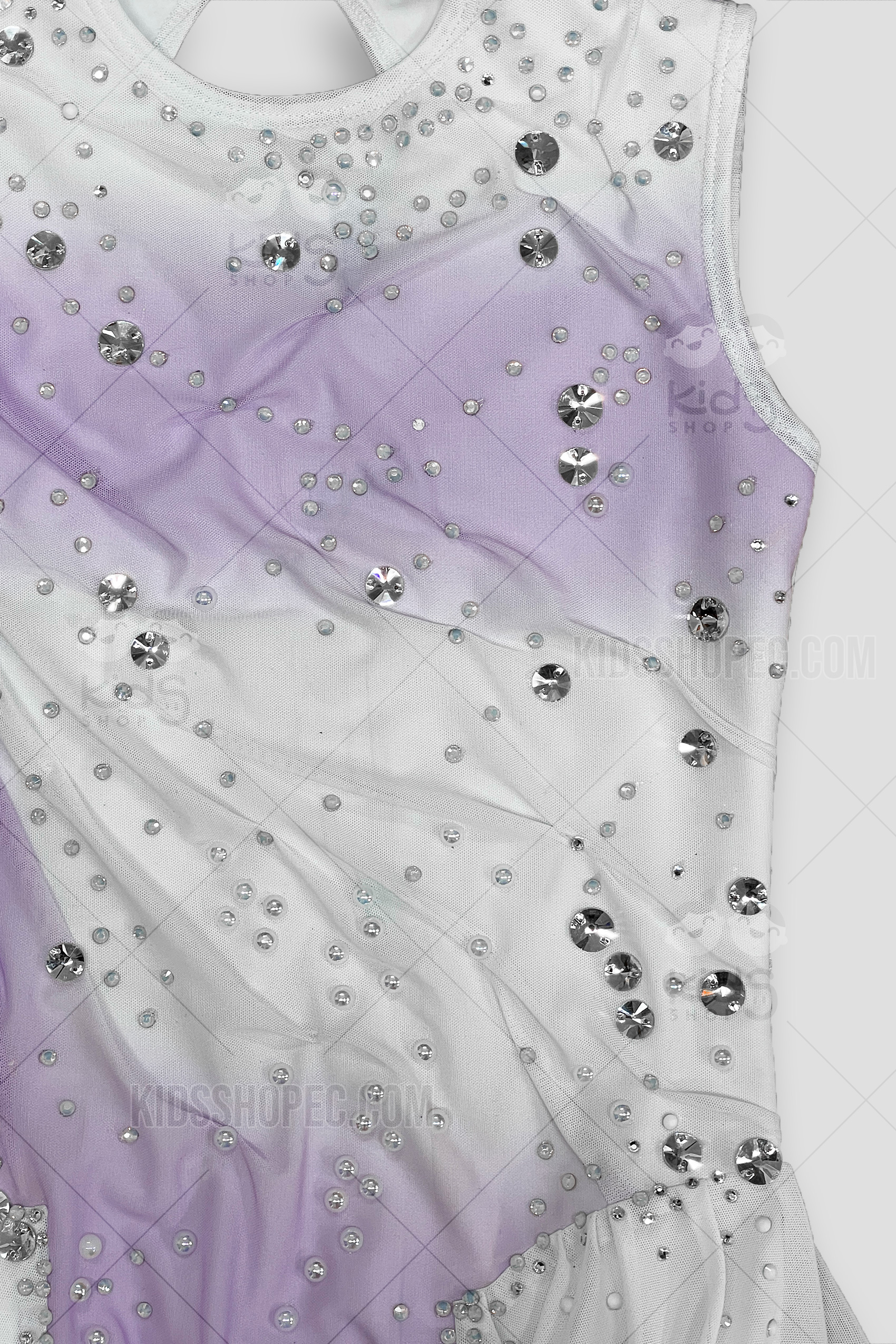 Traje de Danza Rítmica Con Cristales - Imagen 4