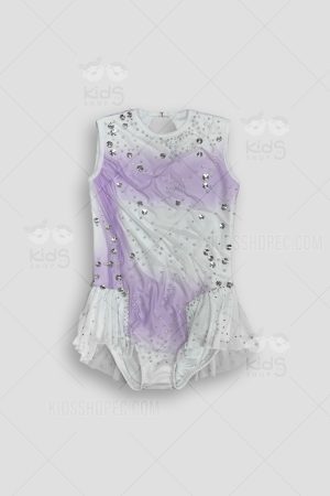 Traje de Danza Rítmica Con Cristales