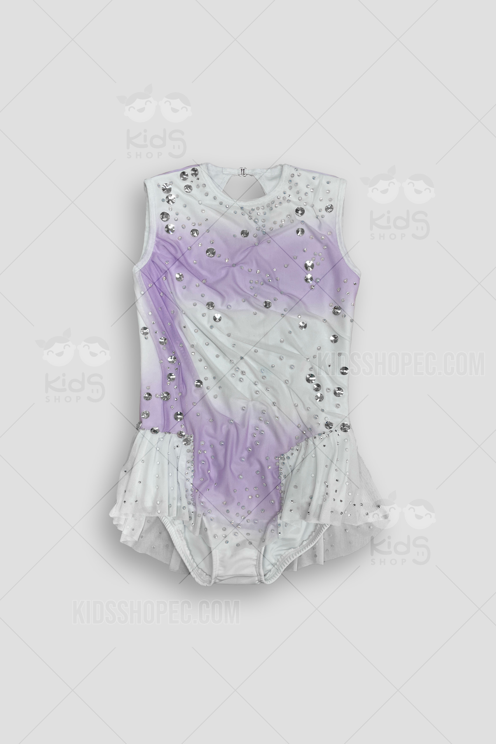 Traje de Danza Rítmica Con Cristales