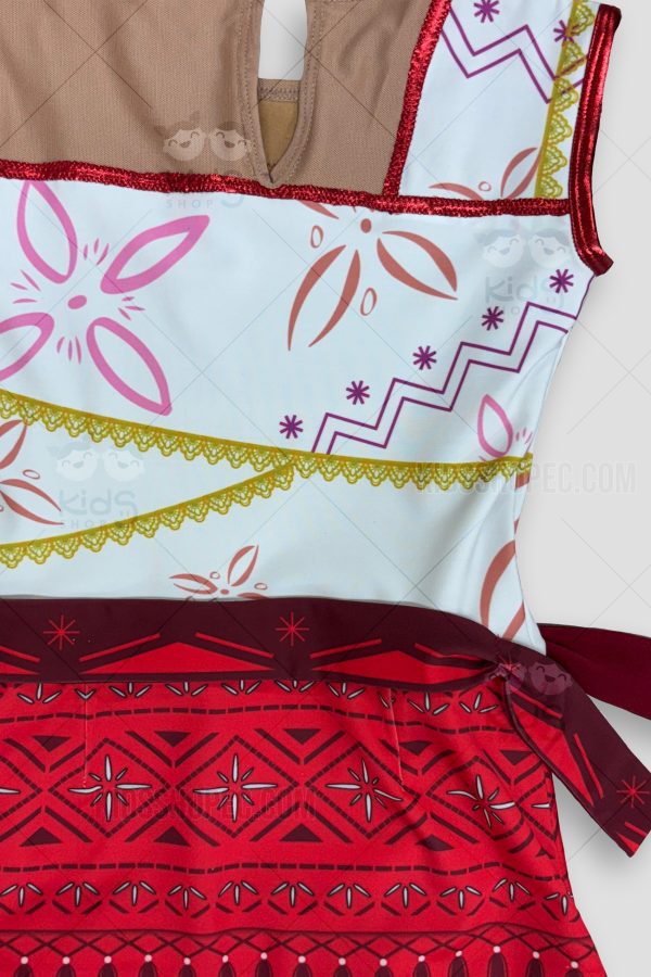 Disfraz o Traje de Danza de Moana para Niñas - Imagen 4