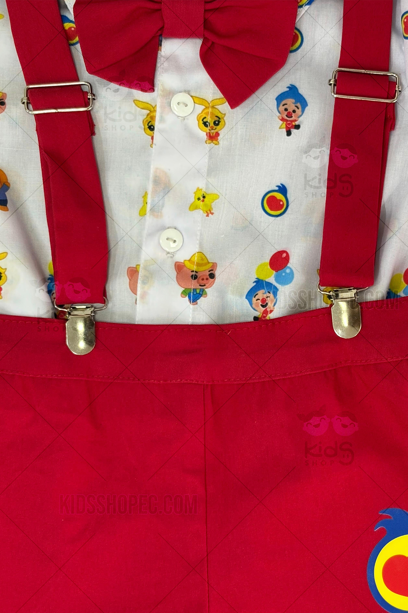 Disfraz Completo de Plim Plim el Héroe del Corazón - Imagen 2