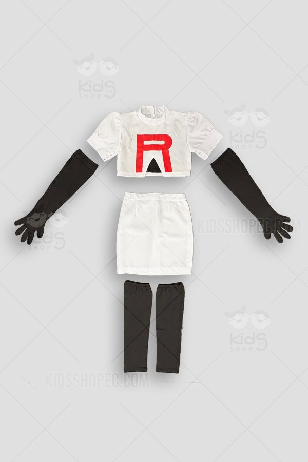 Disfraz o Traje de Jessie del Equipo Rocket de "Pokémon" - Imagen 4