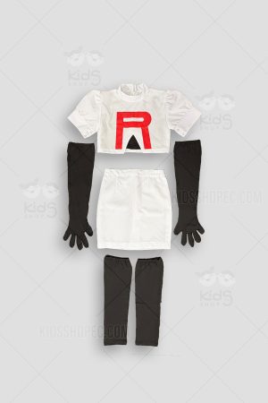 Disfraz o Traje de Jessie del Equipo Rocket de "Pokémon"