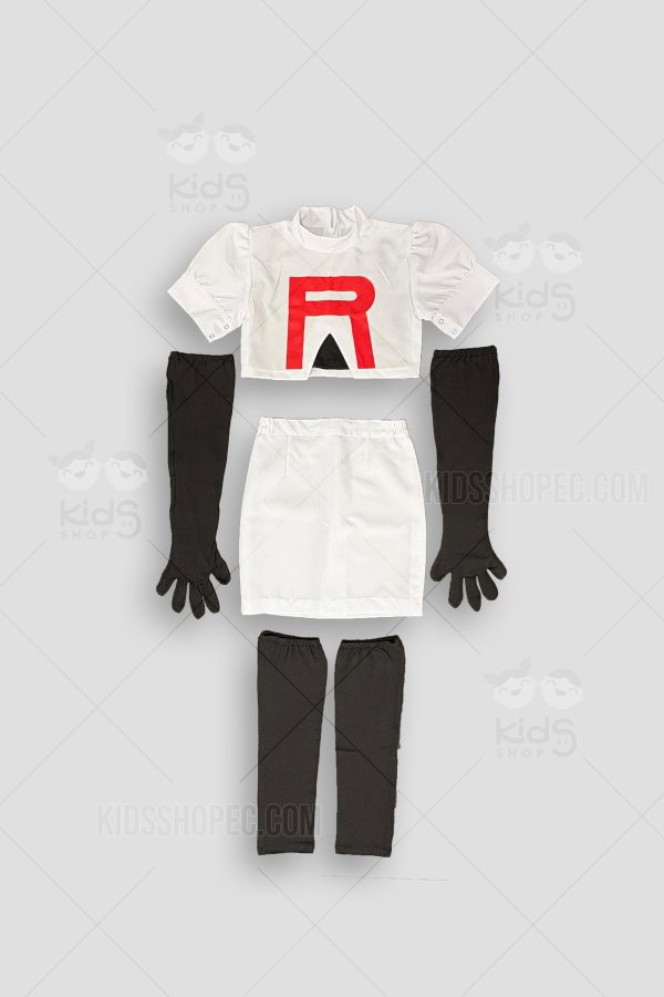 Disfraz o Traje de Jessie del Equipo Rocket de "Pokémon"