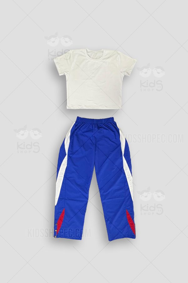 Conjunto Deportivo Bicolor con Calentador y Camiseta