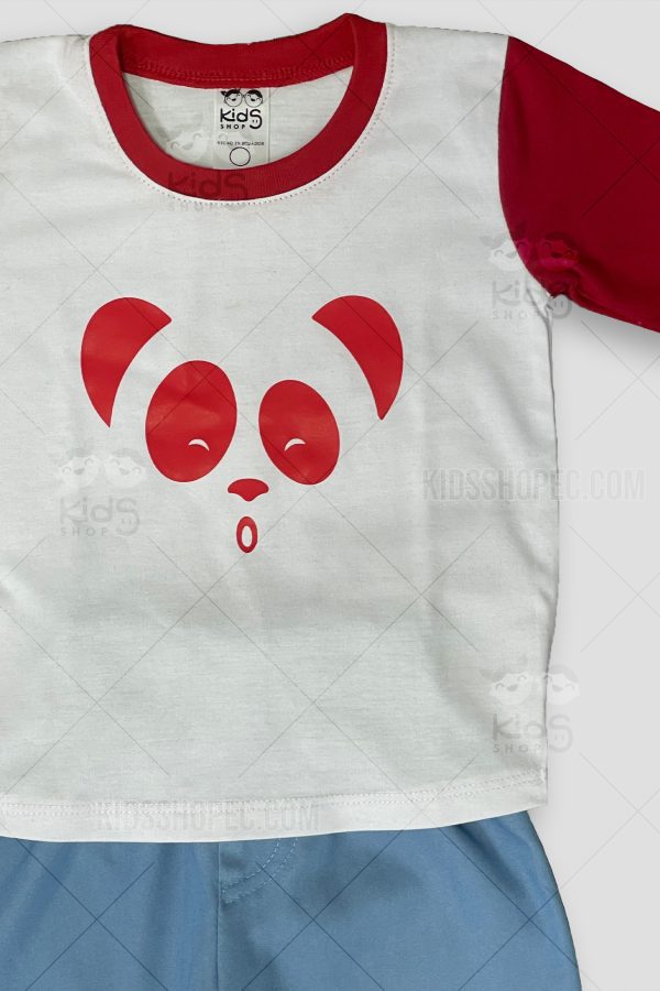 Conjunto Casual de Panda para Niñas - Imagen 2