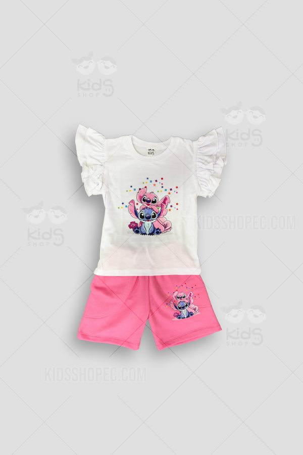 Conjunto Familiar o Dúo de Camisetas de Stitch y Angel (Lilo & Stitch) - Imagen 2
