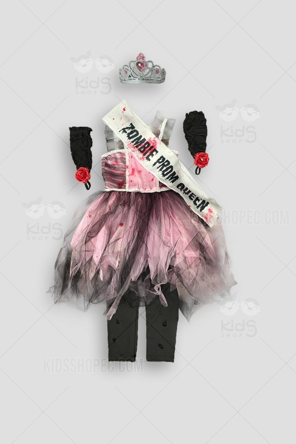 Disfraz o Vestido de Reina Zombie del Baile