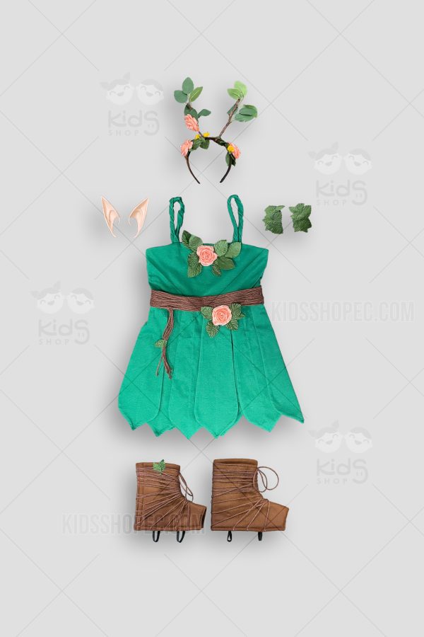 Disfraz o Traje de Elfa del Bosque