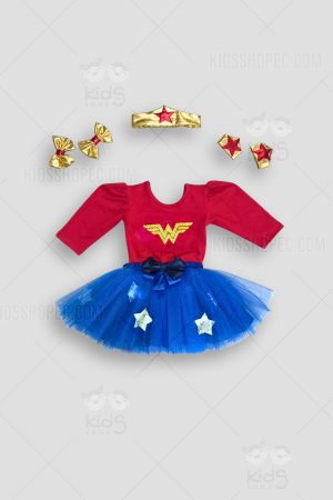 Disfraz o Vestido de Mujer Maravilla