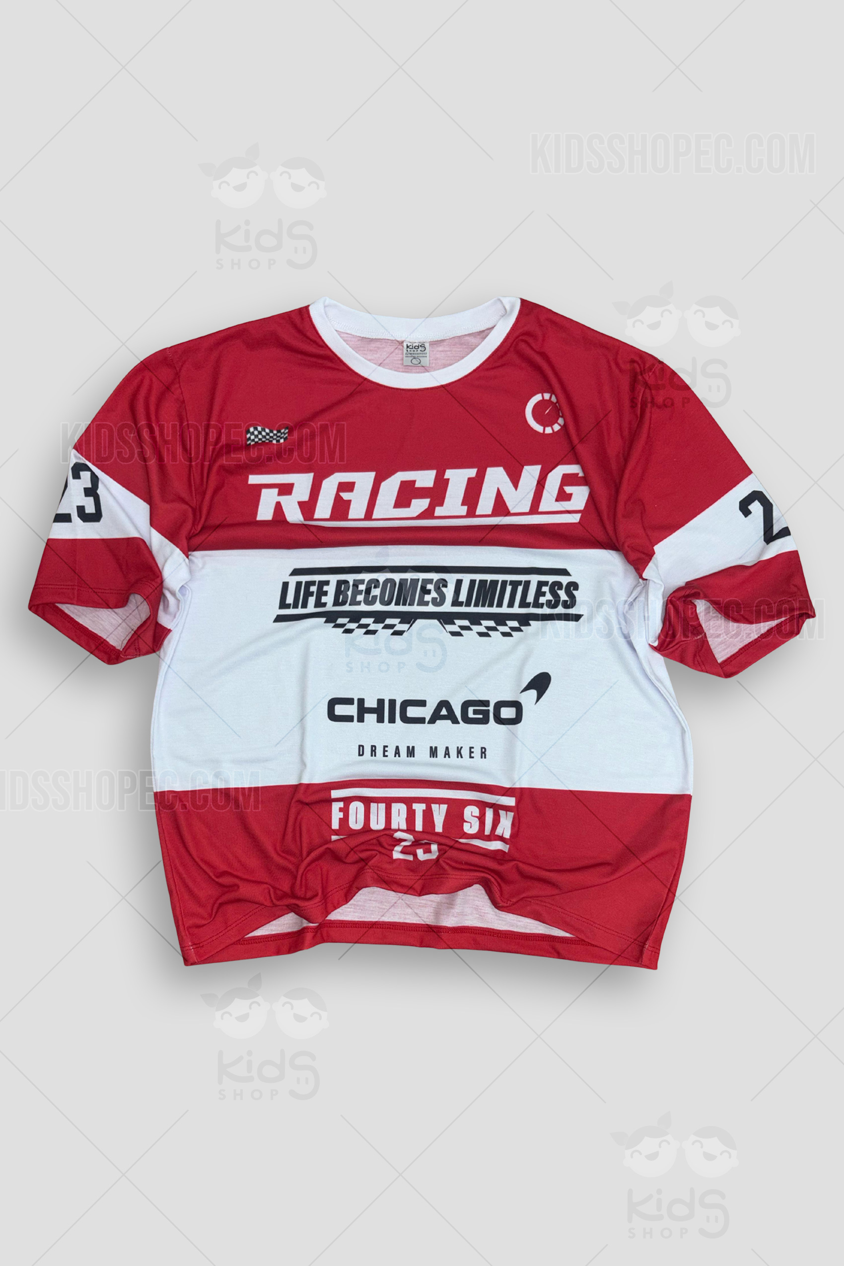 Camiseta Oversize "Racing Chicago 23"