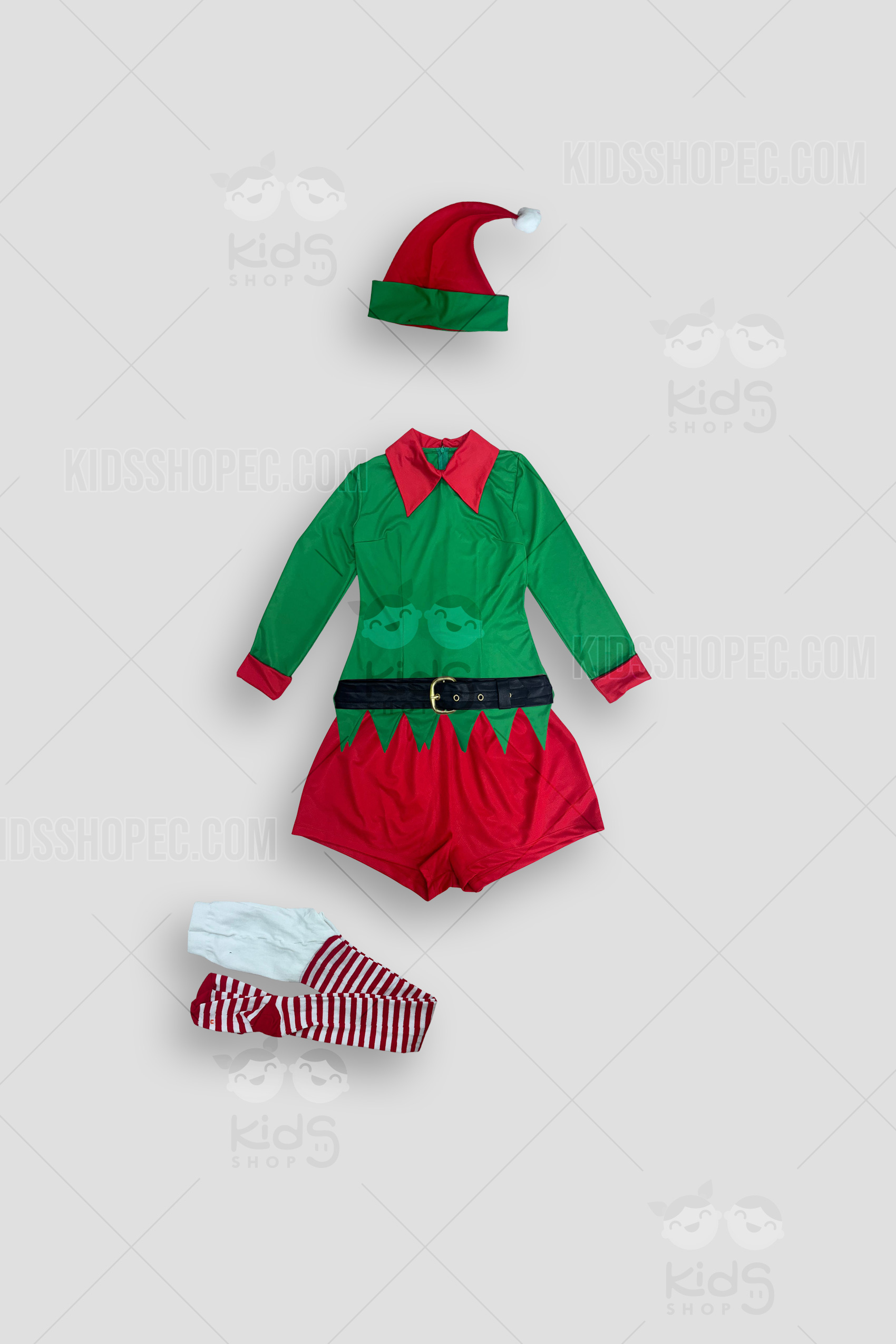 Disfraz o Traje de Duende "Ayudante de Santa"