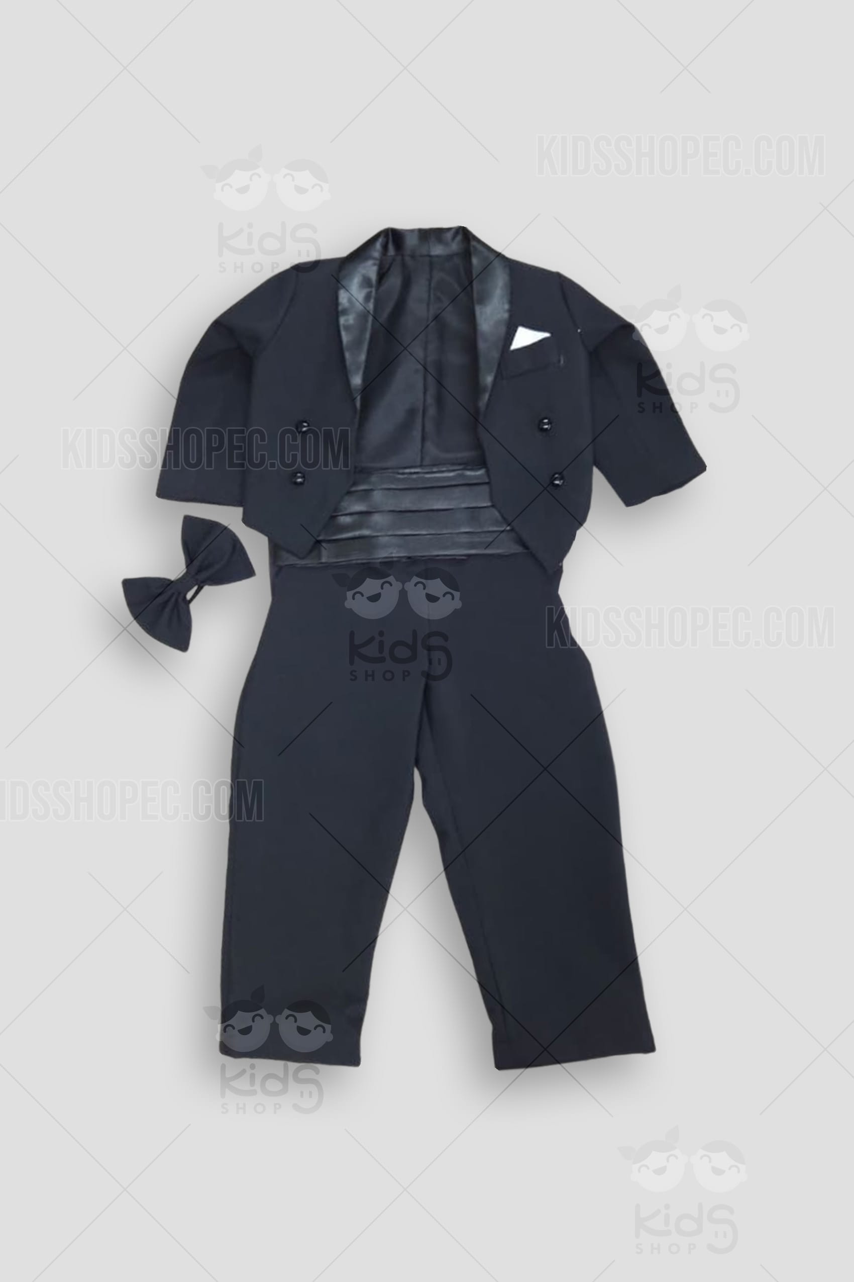 Traje de Chulla Quiteño para Niños: Disfraz Típico de Gala y Sombrero a Medida - Imagen 2