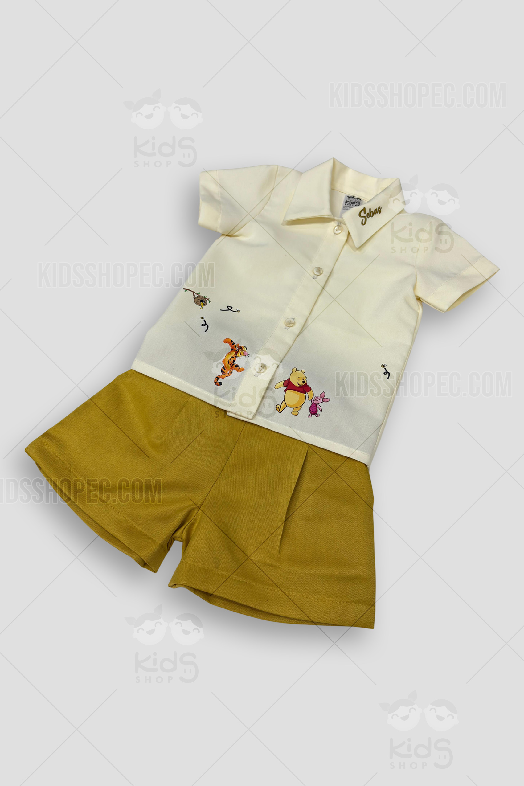 Conjunto o Traje Set Winnie Pooh Personalizable - Imagen 2