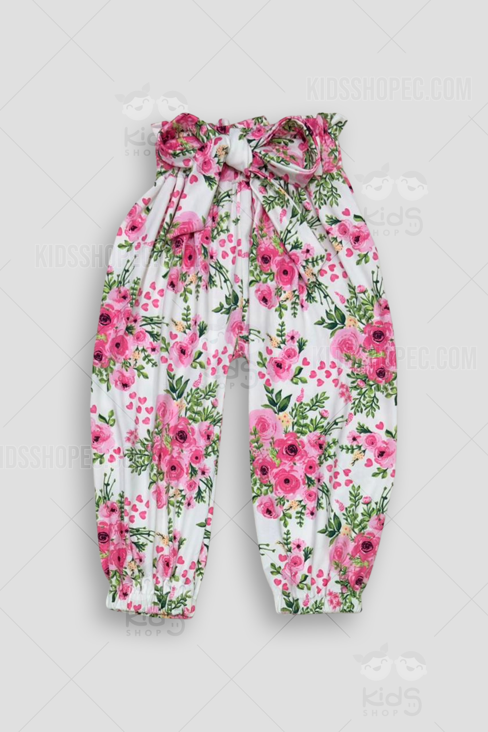Conjunto o Sets de Body y Pantalón Floral con Lazo - Imagen 7