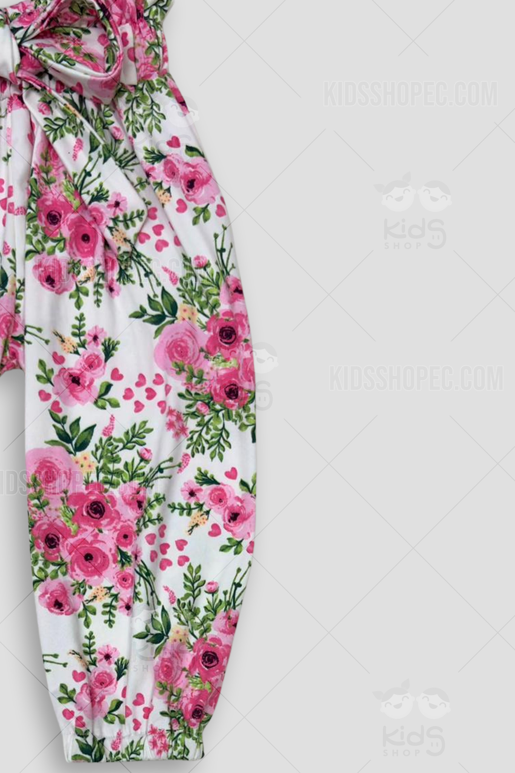 Conjunto o Sets de Body y Pantalón Floral con Lazo - Imagen 4