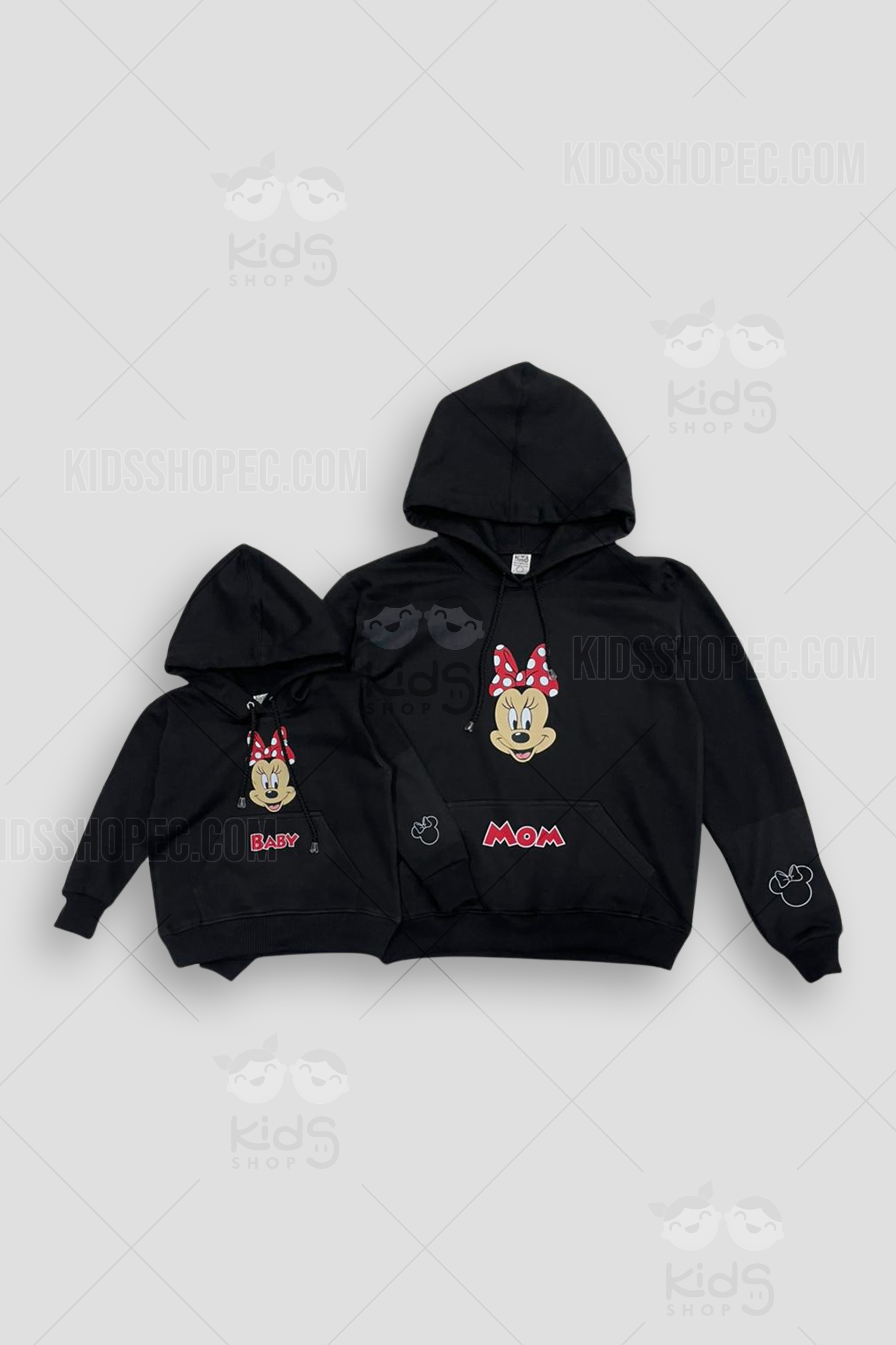 Hoddies o Sudaderas Duo Minnie Mouse Familiar