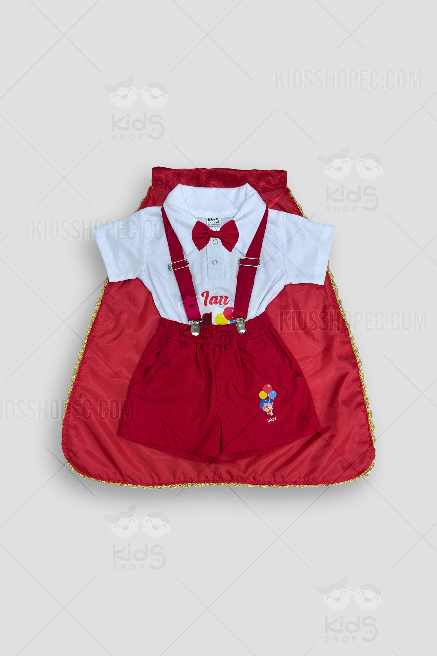Conjunto o Traje de Cumpleaños "Héroe del Corazón"