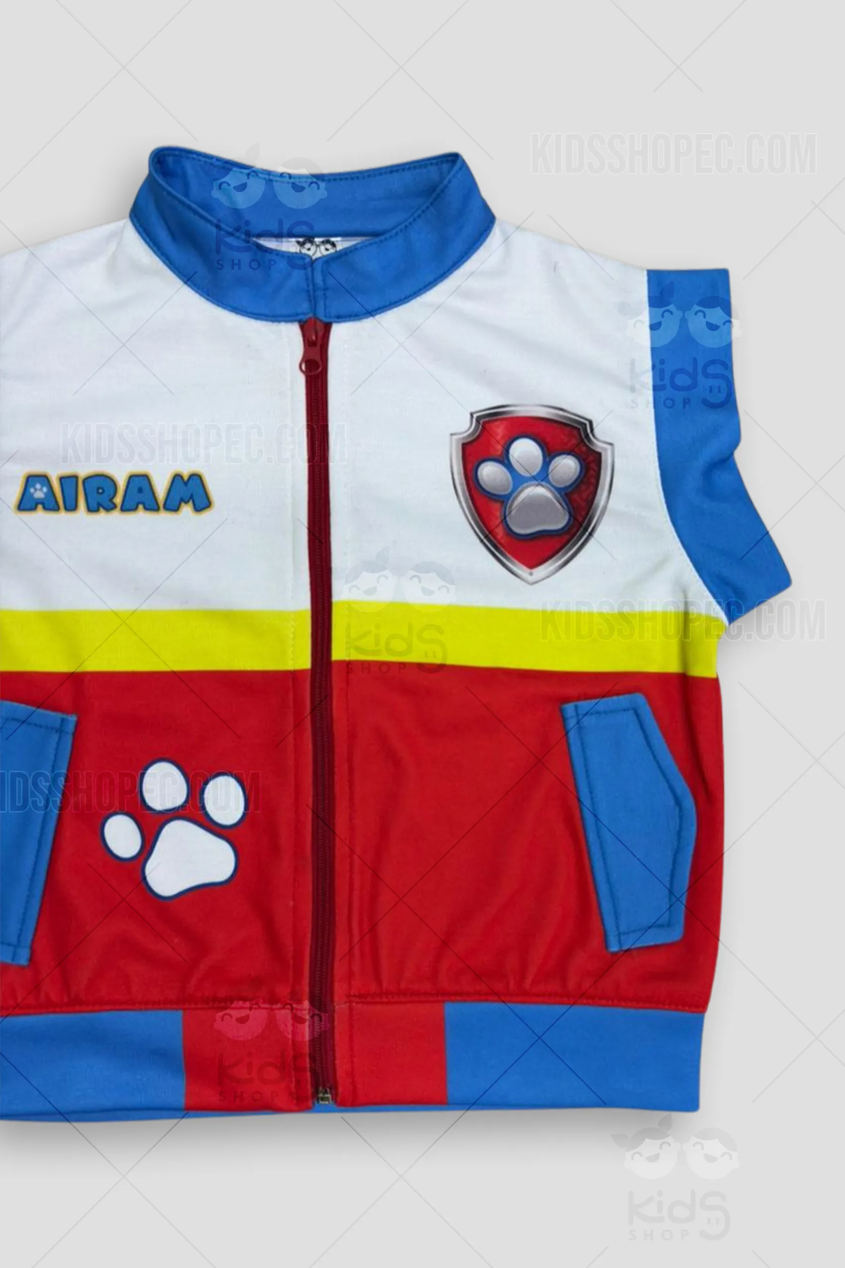 Traje o Disfraz de Skye de PAW Patrol para Niña: Vestido Aviador de Tres Piezas - Imagen 3