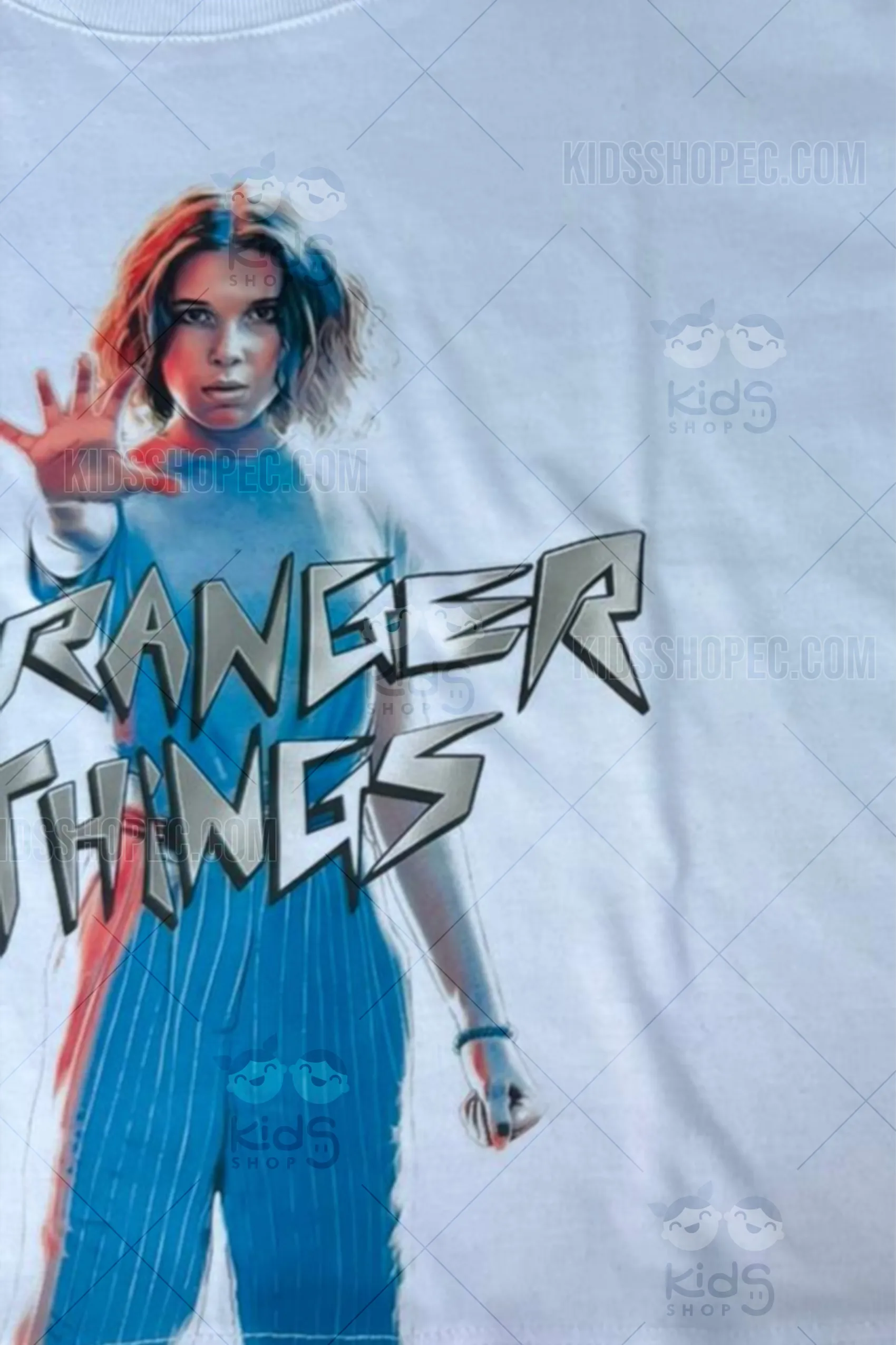 Camiseta de Stranger Things Negra: T-Shirt con Logo Clásico Rojo para Fans - Imagen 2
