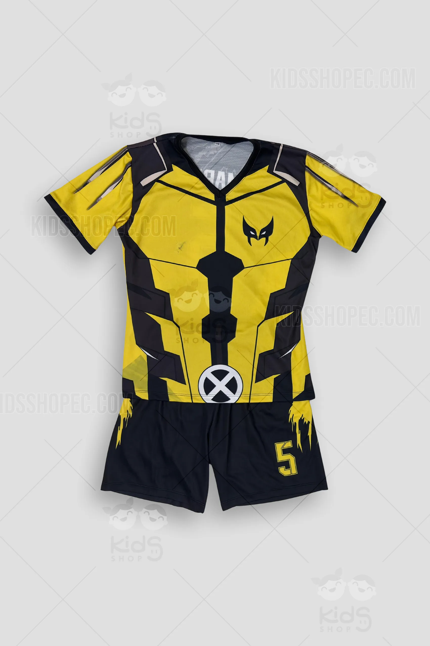 Conjunto de Fútbol Wolverine para Niño: Uniforme Deportivo de Alto Rendimiento X-Men - Imagen 6