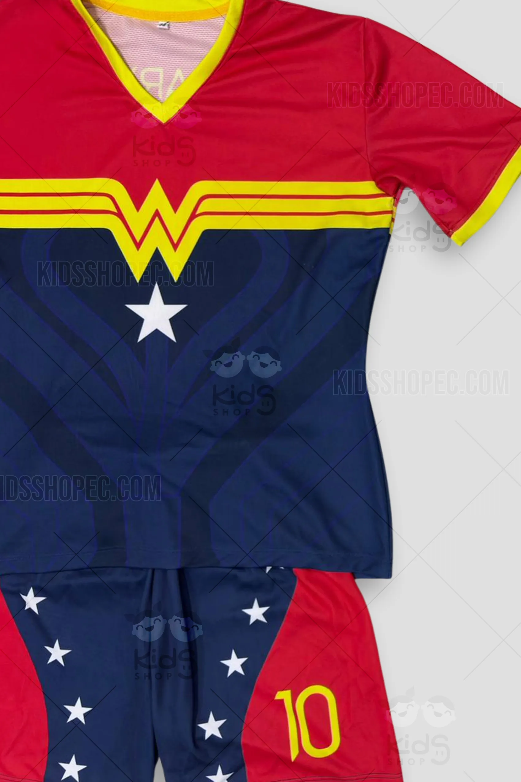 Conjunto de Fútbol Mujer Maravilla para Mujer: Uniforme Deportivo Wonder Moms Personalizado - Imagen 2