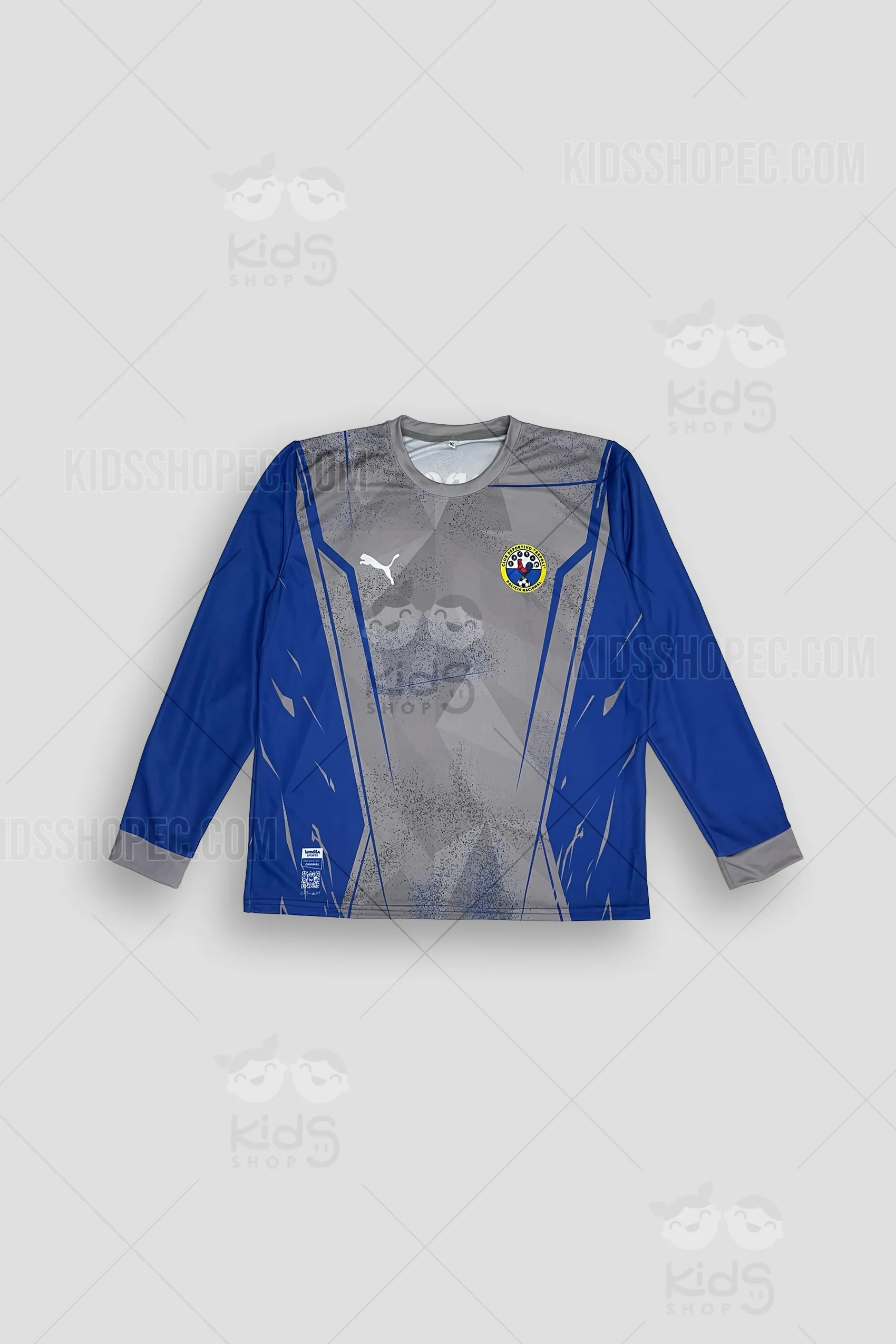 Uniforme de Fútbol Manga Larga "ESPOLI" - Kit Completo Personalizado con Bolso Deportivo - Imagen 3