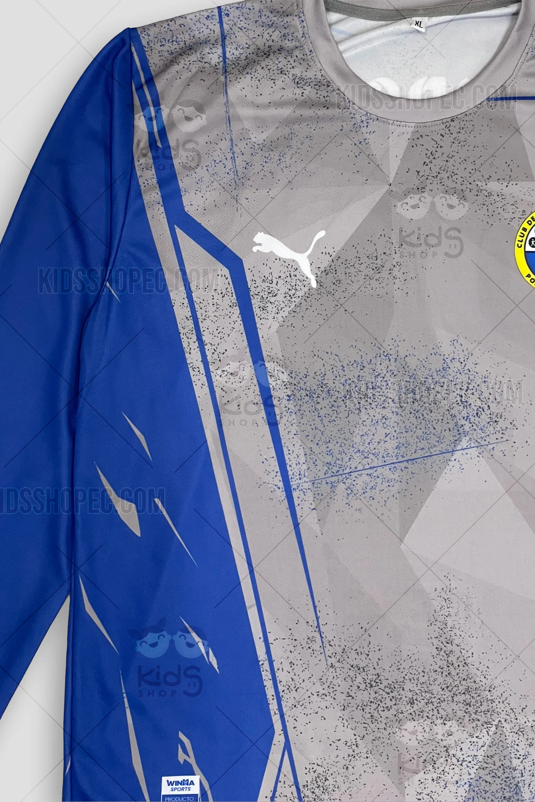 Uniforme de Fútbol Manga Larga "ESPOLI" - Kit Completo Personalizado con Bolso Deportivo - Imagen 2