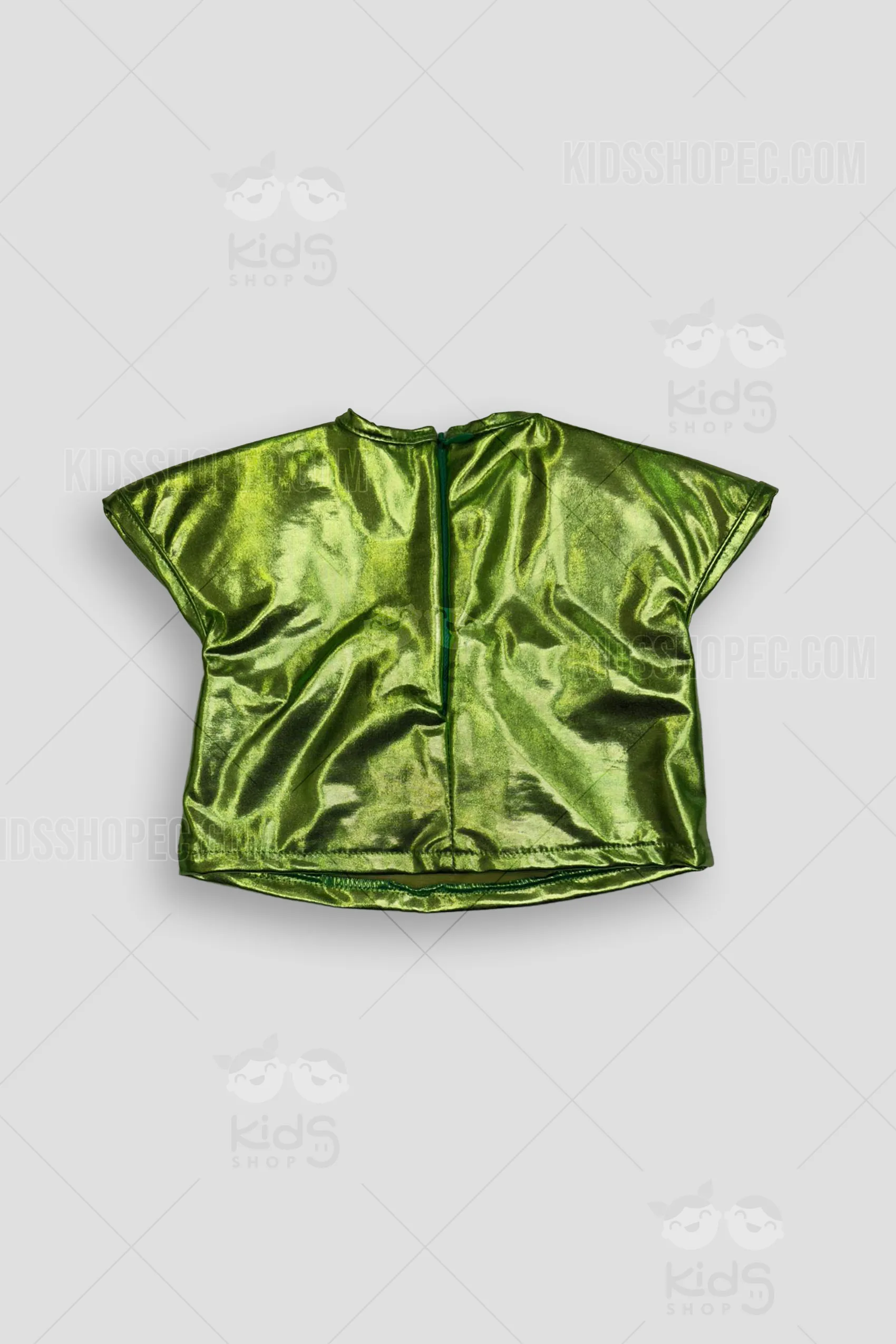 Disfraz de Marciano / Alienígena Verde Metálico para Niñas - Imagen 5