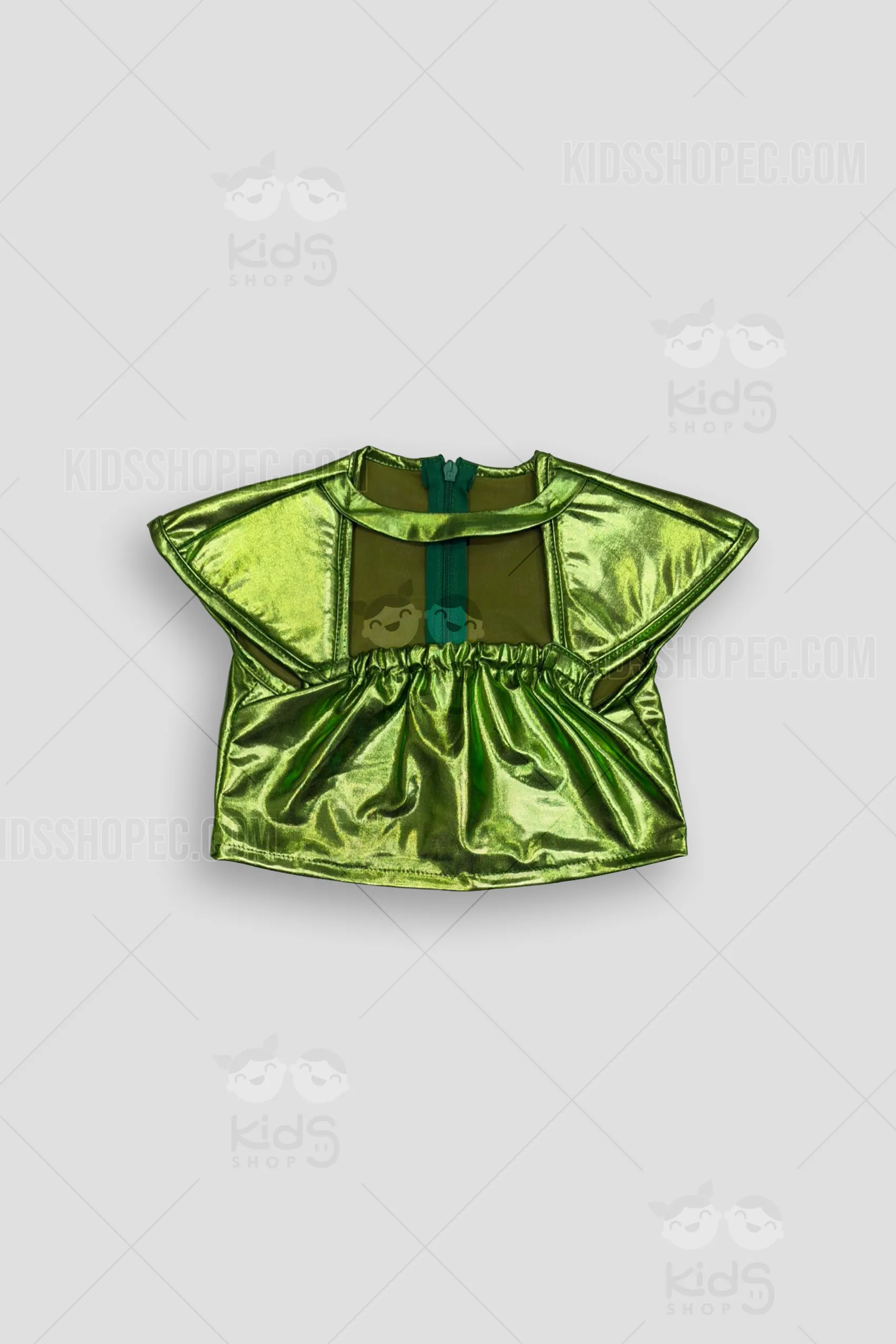 Disfraz de Marciano / Alienígena Verde Metálico para Niñas - Imagen 6
