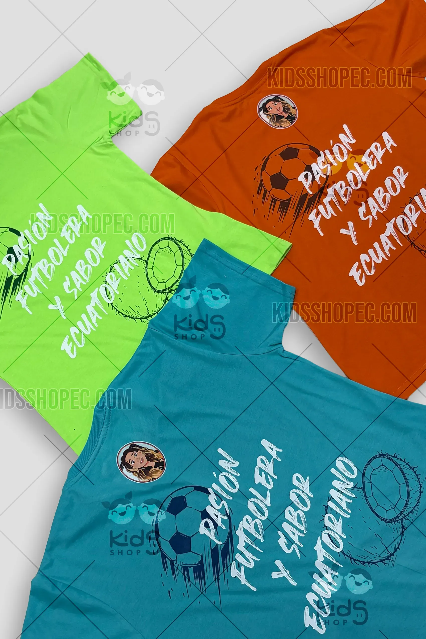 Camisetas Estampadas "Encoque Futbolero" - Ropa Temática de Fútbol y Sabor Ecuatoriano - Imagen 4