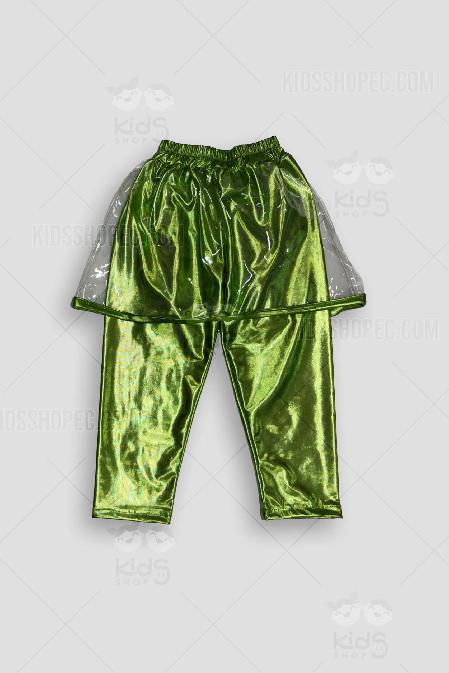 Disfraz de Marciano / Alienígena Verde Metálico para Niñas - Imagen 4